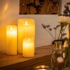 LED kaarsen van dorsetto voor openhaard